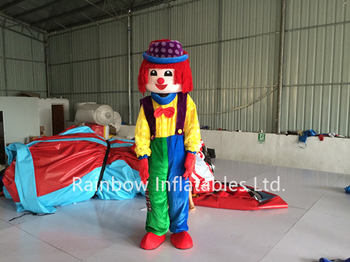 RB25009（2.2MH） Rainbow Hot Sale clown Fur Costumes 