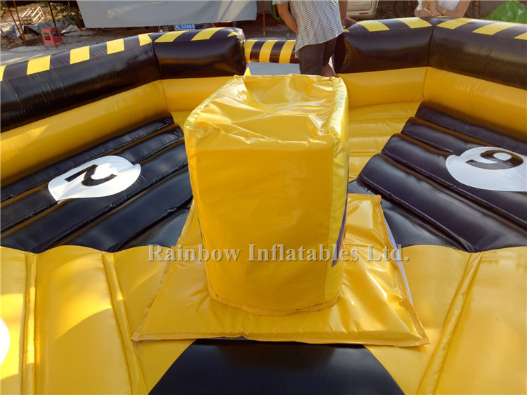 RB91013-1（7x7m） Inflatable Mechanical Bull Game Matrress /Inflatables Mechanical Bull