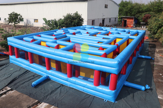Commercial Outdoor Inflatable Maze Laser Tag Inflatable Laser Maze For Sale