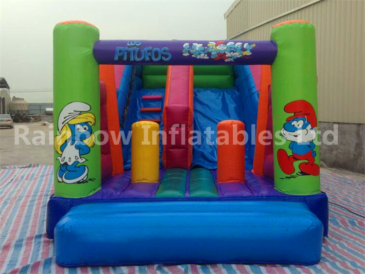 RB6107（3x6.5x4m） Inflatables francisco double slide 