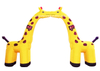 RB21009（6x5m） Inflatable Giraffe theme arch advertising archway