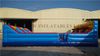 RB9009（10.7x4.6x2.1m）Inflatable 3 line bungee run&basketball 2 in 1 games