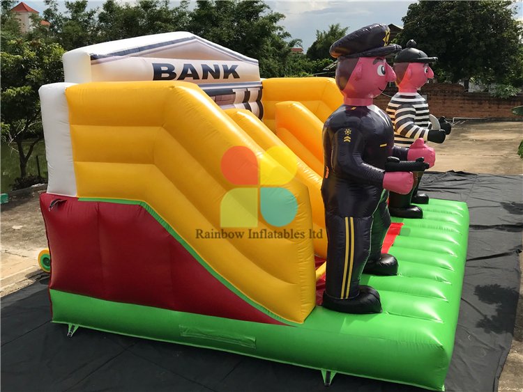 New Arrival Outdoor Inflatable Cops Vs Robbers Crack The Code Game for Sale