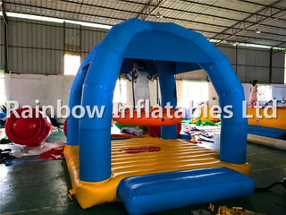 New Arrival Small Commercial Inflatable Floating Jumping Bouncer Water Game for Sale
