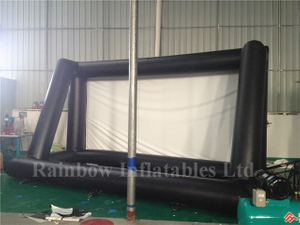 RB21034 （6.5x2.56x5m）Inflatable Rainbow advertising movie screen