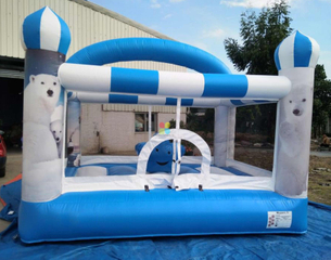 Winter Theme Inflatable Bounce House