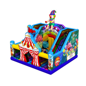 China Inflatable Circus Clown Fun City New Design Inflatable Clown Multiplay Fun Park on Sale