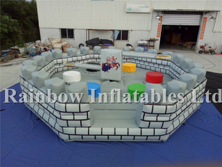 RB9124-3（7x7m）Inflatable Meltdown Wipe Games Inflatable Meltdown Games