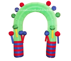 RB20003（2x3m） Inflatable Rainbow Arch for holiday 