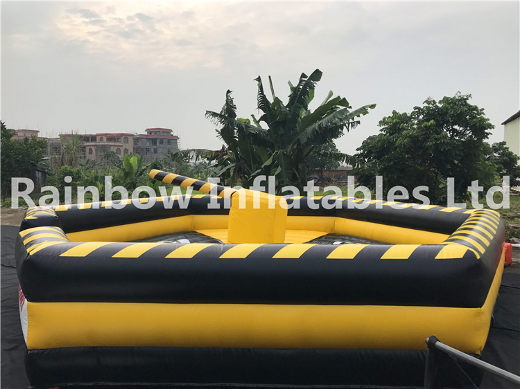RB9124-1（dia 6.4m）Inflatables Large Funny Mechanical Bull Games