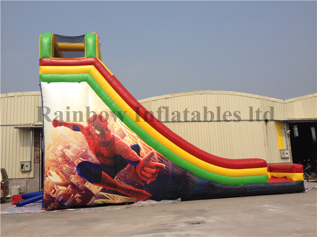 High Quality Commercial Inflatable Dry Slide Double Lanes for Sale
