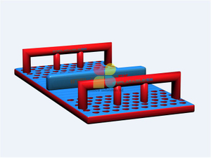 RB05209-1( 14x7x3M) Inflatables 5K Obstacles New design 