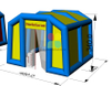 Inflatable House Tent with Automatic Sensive Spreyer,Medical Aid Tent,medical Tunnel To Prevent Coronavirus