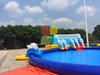 Giant Outdoor Commercial Mobile Inflatable Ground Water Park for Kids And Adults