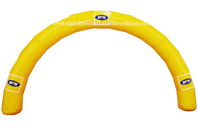 RB21017（10m） Inflatable logo printing product double arch for event