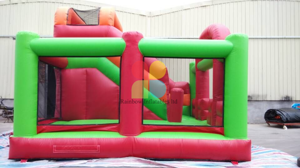 Inflatable Colorful Multiplay Fun Park with Slide