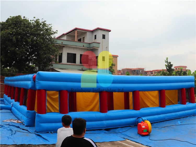 Hot Sale Outdoor Inflatable Maze Course Maze Game for Kids