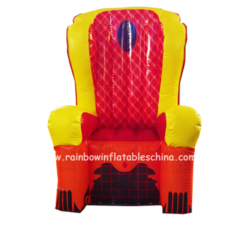 RB20006-4(1.2x1.2x2.39m) Inflatable Rainbow party chair