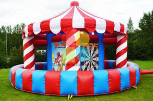High School Carnival Interactive Inflatable Game , Corporate Events Team Building Exercises Multi-Functional Inflatables 