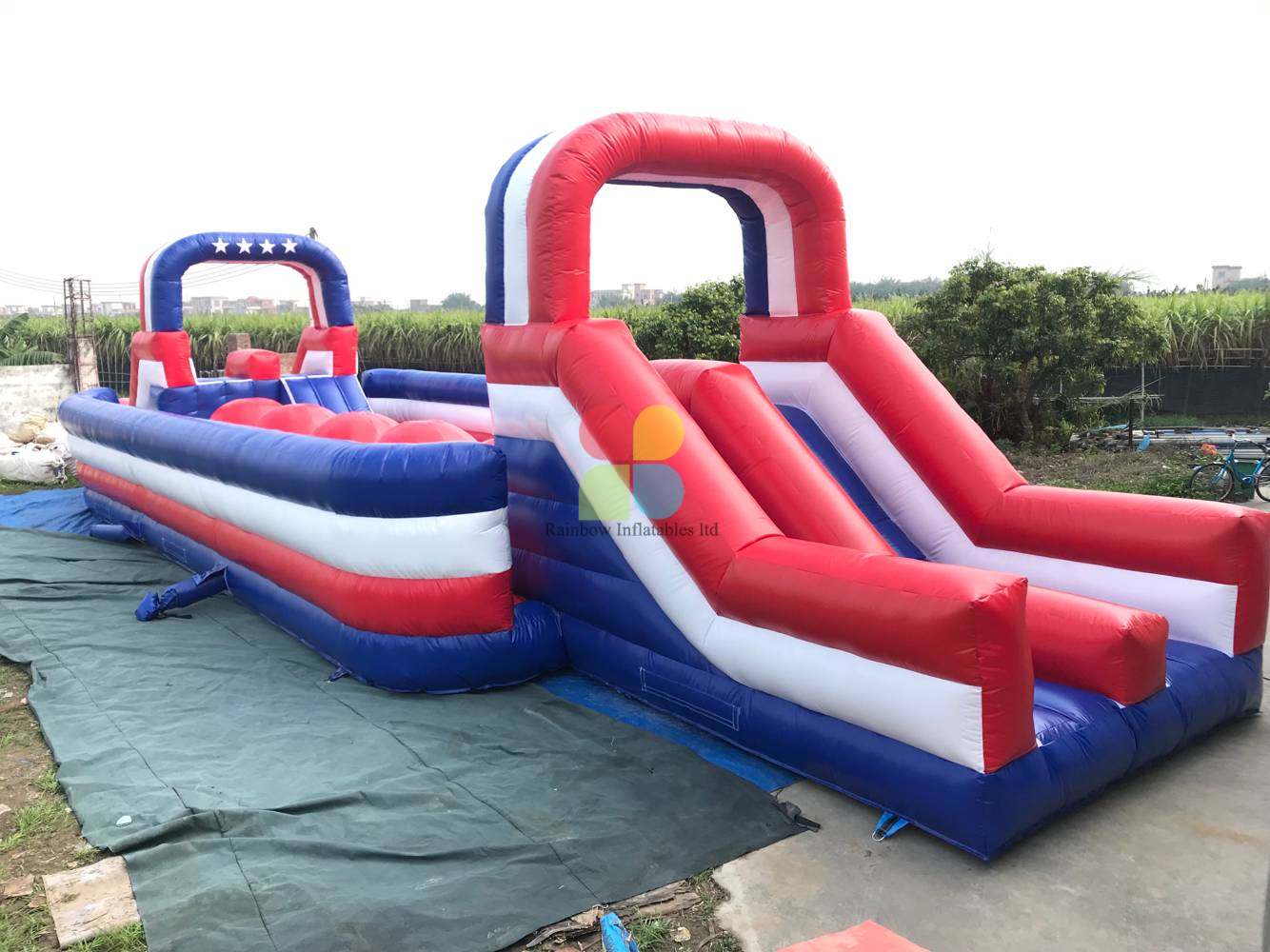 inflatable double swag