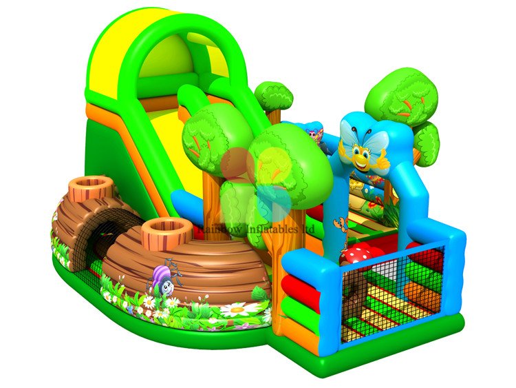 New Design Commercial Inflatable Jungle Theme Playground House