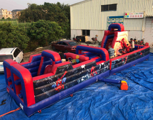 Inflatable SPIDER-MAN THEME Obstacle for Kids