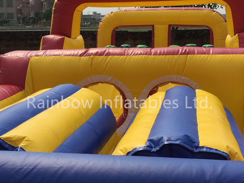 RB5067（10x3m）Inflatable rainbow new Design Obstacle Courses for Kids (RB5067)