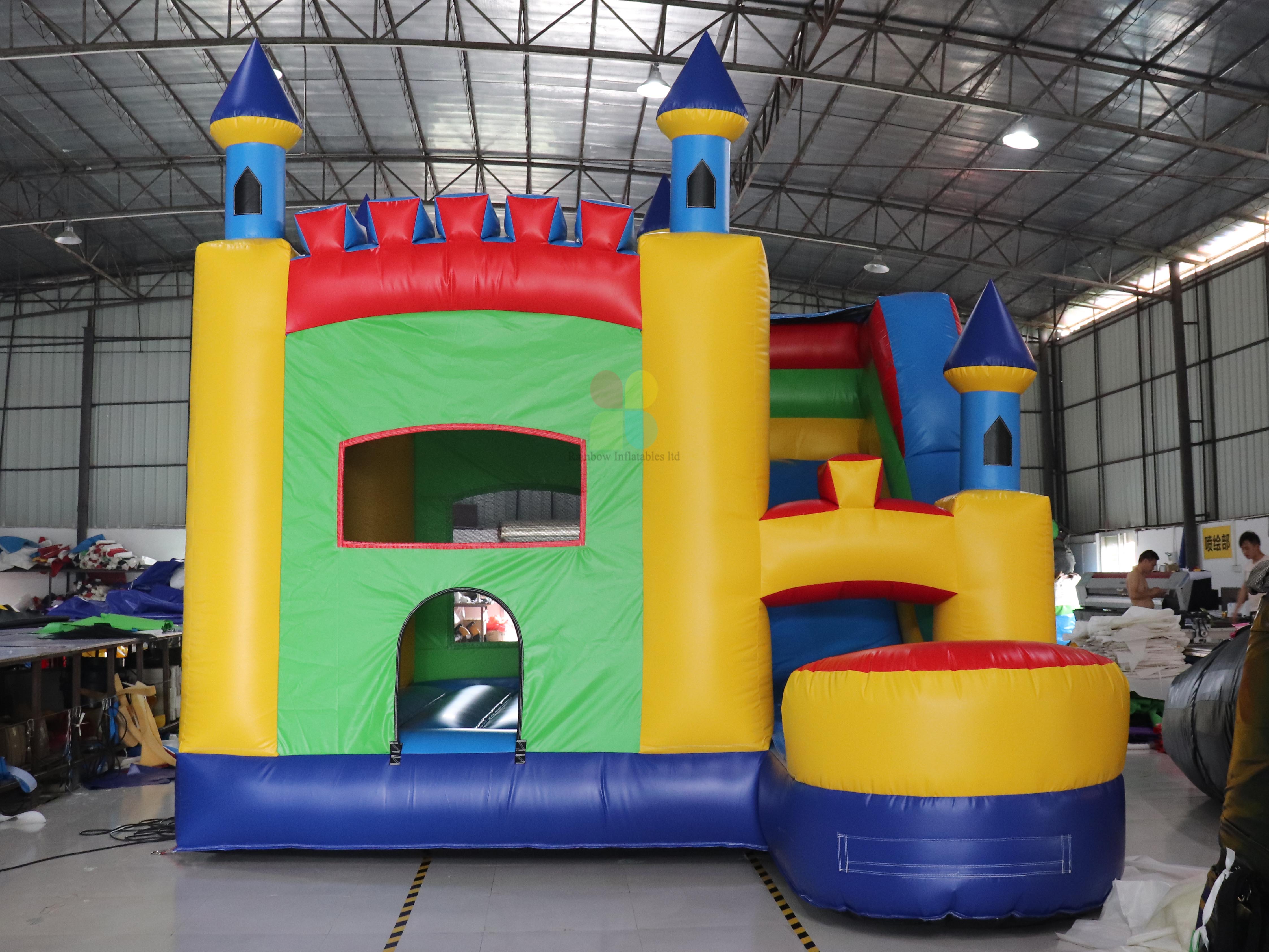 Big Outdoor Commercial Inflatable Bounce House Jumping Castle for Kids
