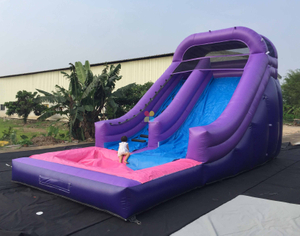  Big Tobogan Water Slides with Blower For Sale