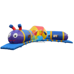Inflatable Caterpillar crawl bouncy castle