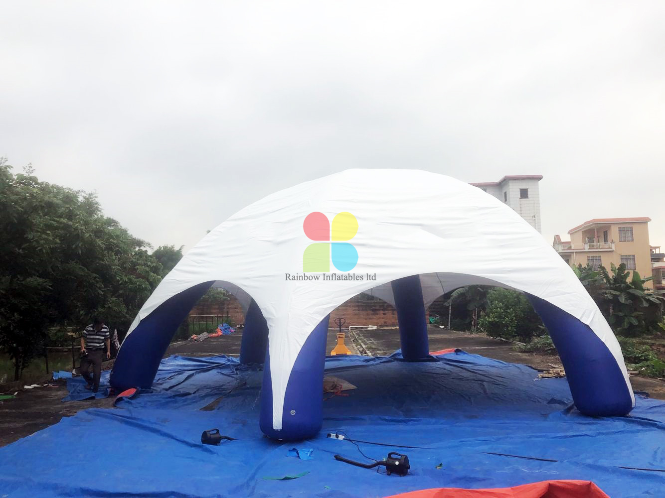 Customized Advertising Inflatable Spider Tent 6 Legs Inflatable Tent