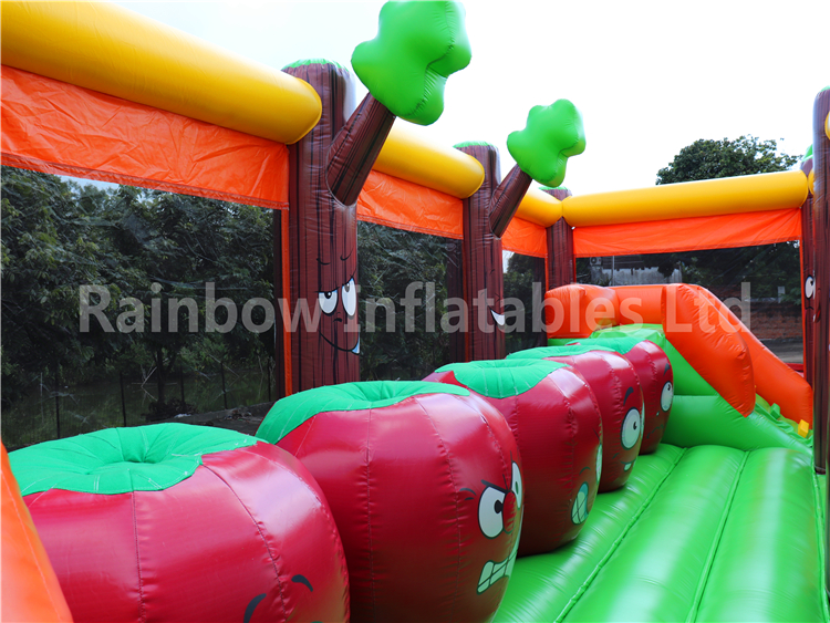 Large Indoor Sport Game Inflatable Obstacle Course Running Game for Kids