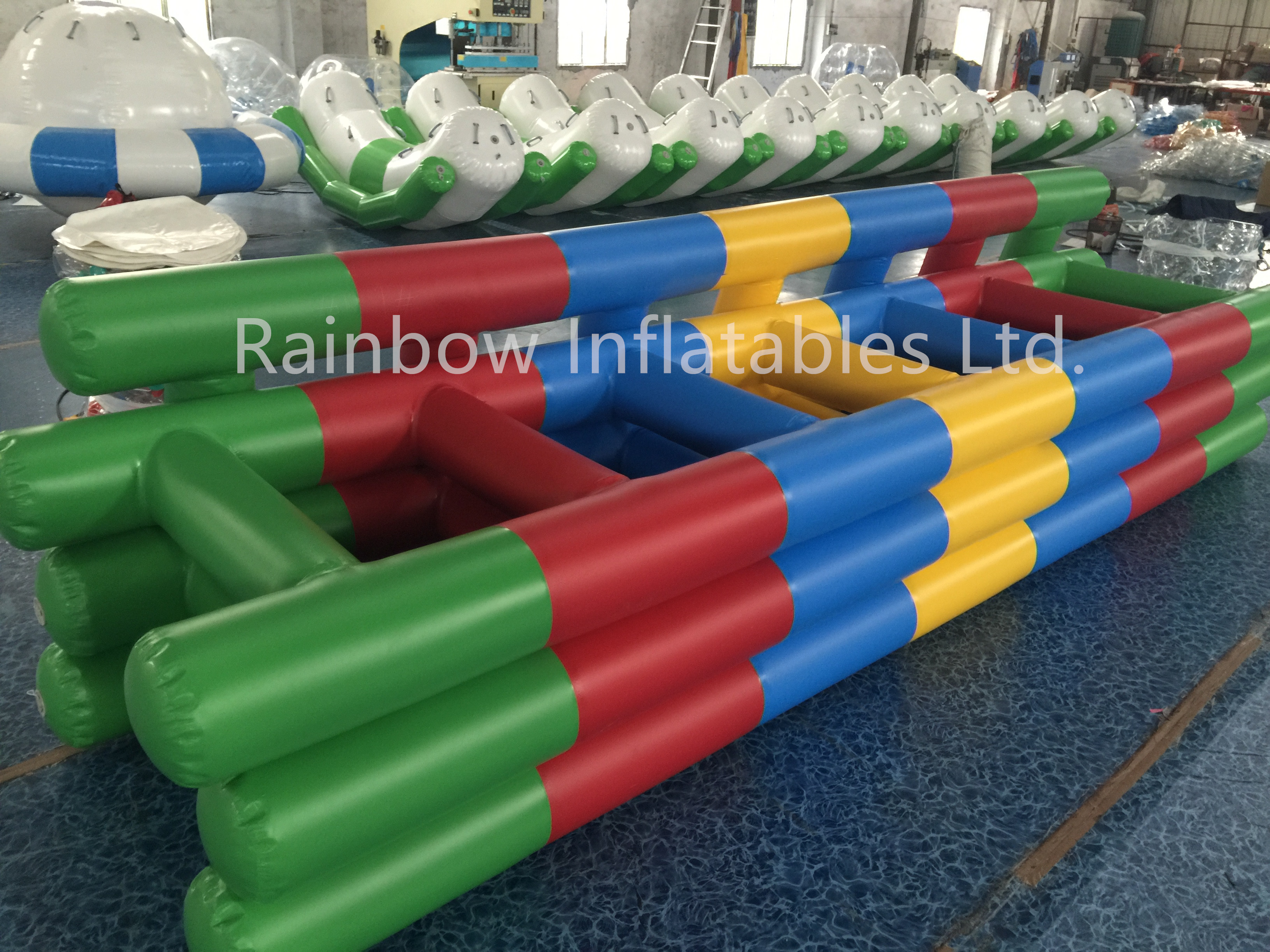 Small Outdoor Durable Inflatable Ladder Water Game Water Toys for Kids