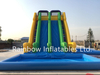 Large Outdoor Commercial Inflatable Water Slide with Pool for Amusement Park