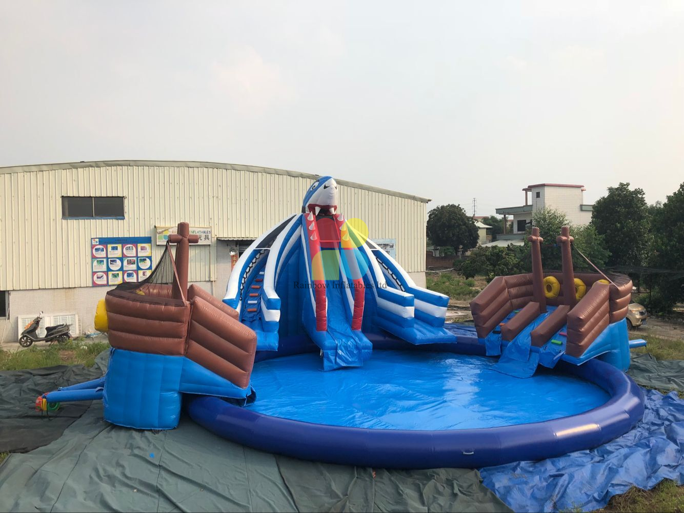 shark park inflatable