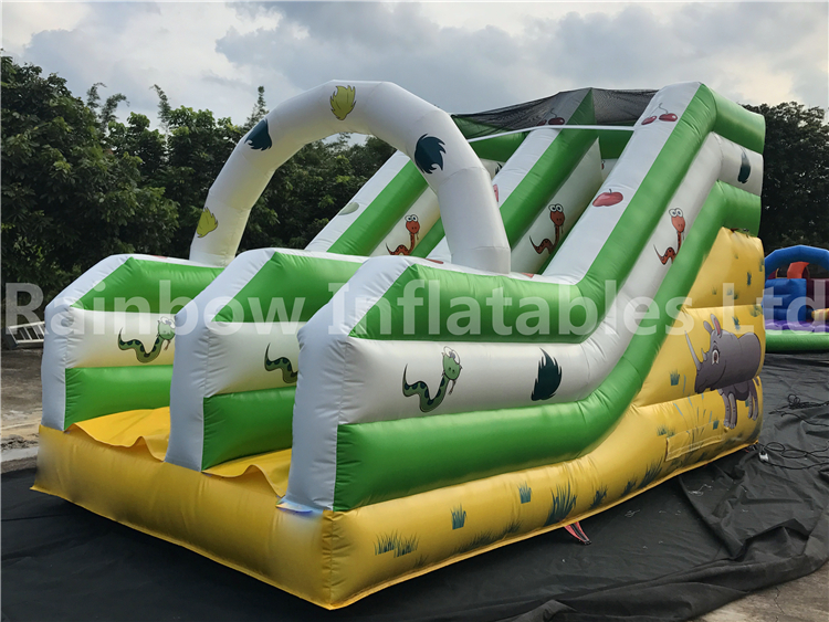 High Quality Small Commercial Inflatable Dry Slide for Toddlers