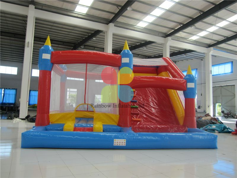 Inflatable Combo Slide with Pool 