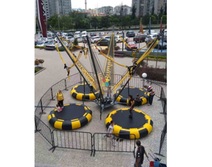 bungee trampoline sports game