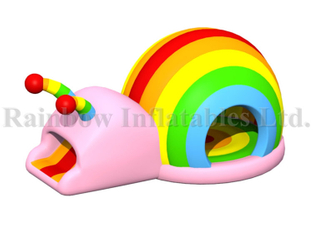 RB01049（4.5x7x4m）Inflatable Snail dome bouncer jumping funland