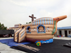 RB11017（9x5m） Inflatable New Design Pirate Boat for Kids 