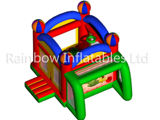 RB02016（4.7x4.5x3.5m）Inflatable Castle With Sport Game for sales