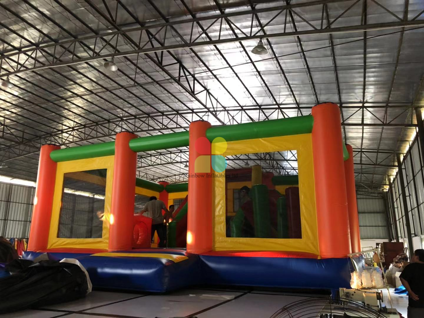 Inflatable Crayon Bounce House Castle Jumper