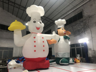 Outdoor chef Inflatable for advertising