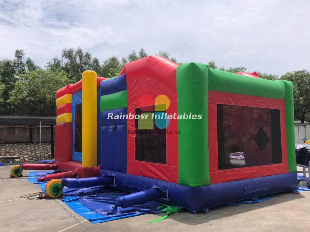 Dino Park Bounce House Inflatables -Rainbow Inflatables