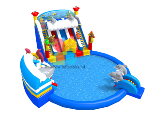 Ocean World Undersea Land Inflatable Ground water park