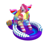 new design inflatable unicorn water park slide for kids
