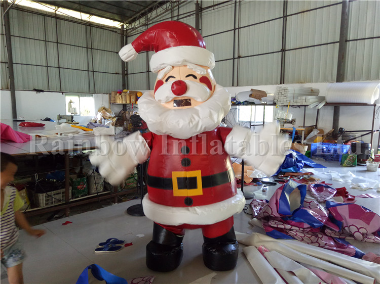 2.2mH Inflatable High Quality Christmas Santa Xmas/ Inflatable Christmas Carton