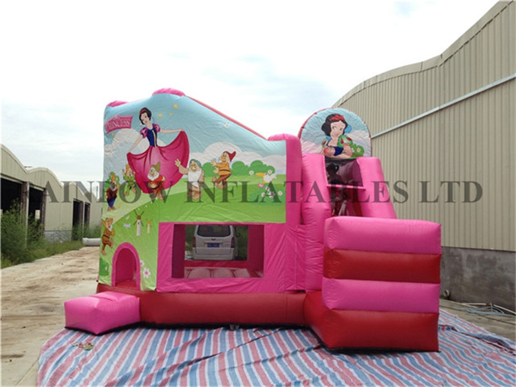 Commercial Durable Cinderella Theme Inflatable Jumping Castle