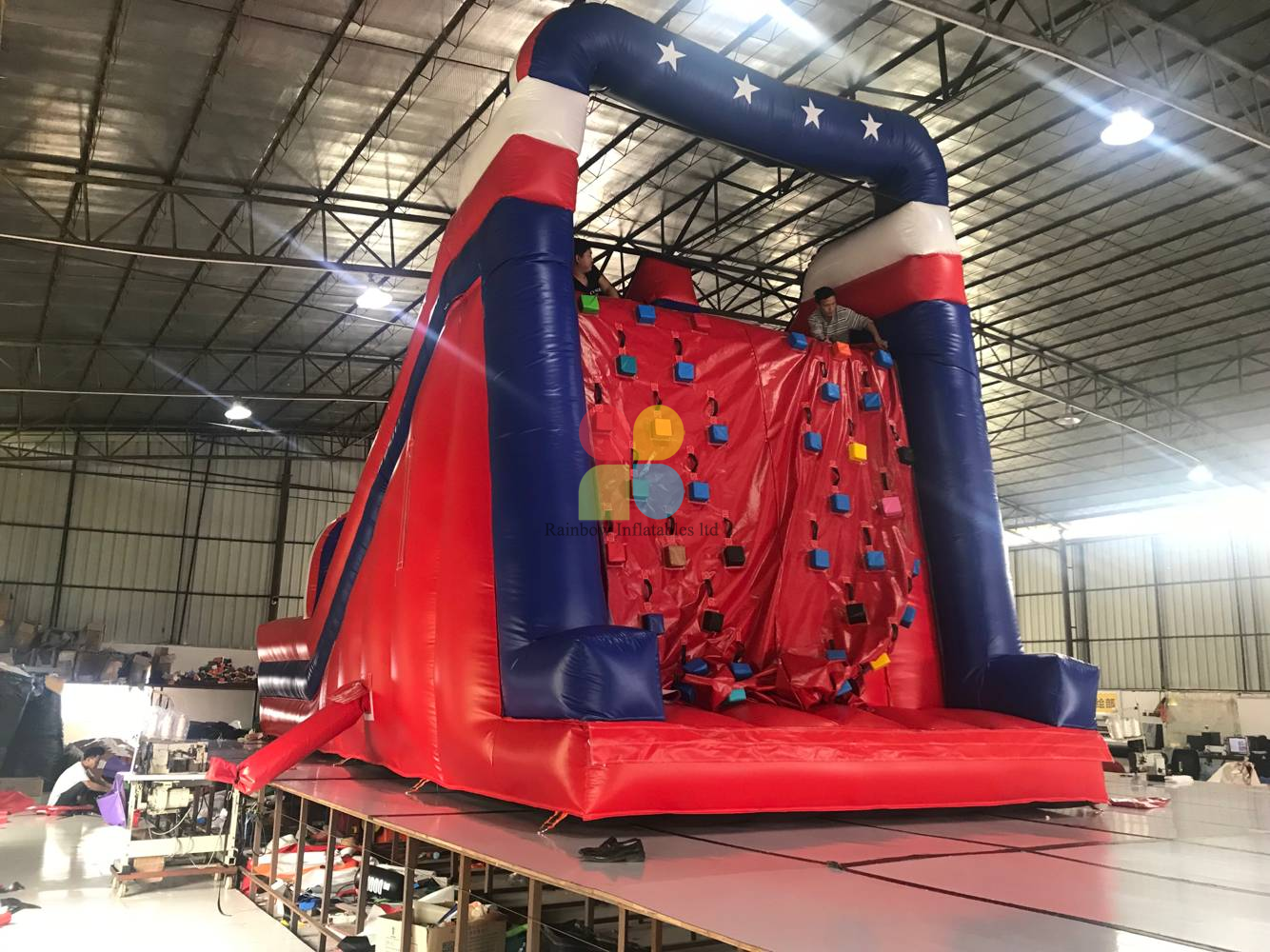Outdoor Inflatable racing Obstacle Course Game 5k Inflatables