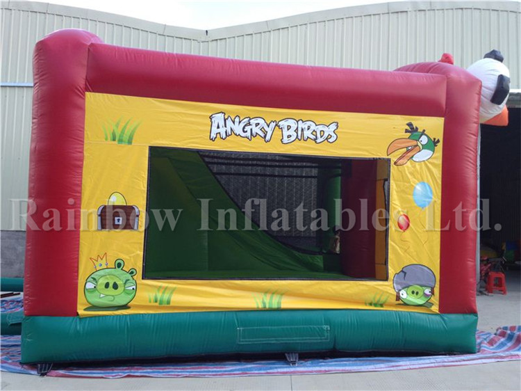 Hot Sale Commercial Angry Birds Inflatable Combo for Children